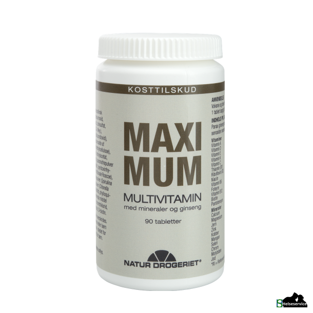 Natur Drogeriet Maximum m/ginseng 90 stk