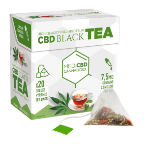 MediCBD Cannabis Black pyramide Tea