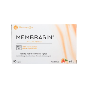 Membrasin Vitality Pearls m. havtorn 90 kaps.