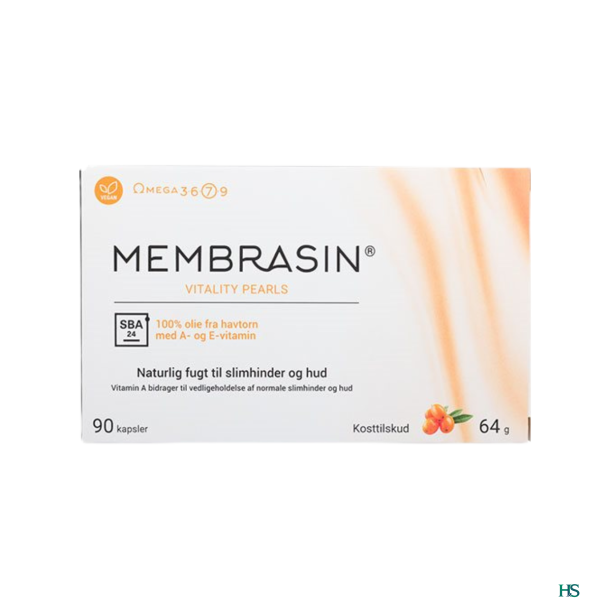 Membrasin Vitality Pearls m. havtorn 90 kaps.