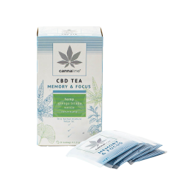 Cannaline Tea Memory og Focus te 20 breve