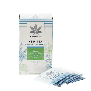Cannaline Tea Memory og Focus te 20 breve