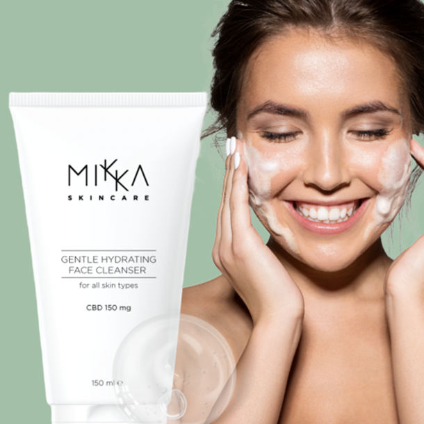 Mikka Gentle Hydrating Face Cleanser 150ml