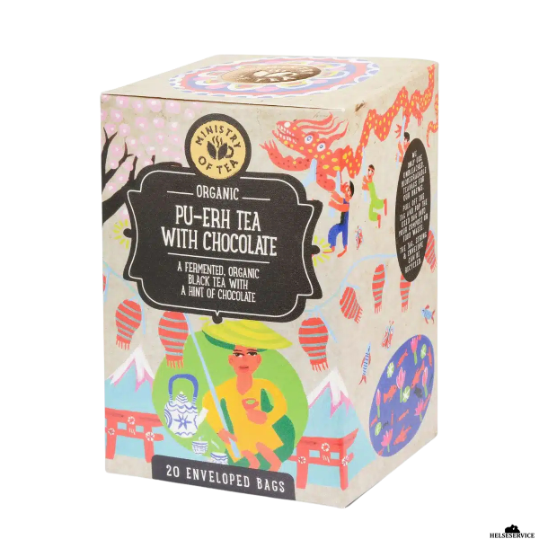Ministrys of Tea Puh Erh Chocolate te  ko 20 breve