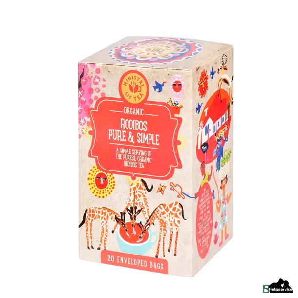 Ministry of Tea Rooibos Pure &amp; Simple te ko 20 breve