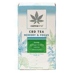 Cannaline Tea Memory og Focus te 20 breve