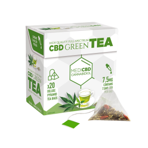 MediCBD 7,5 mg CBD Green Pyramide Tea 20 stk.
