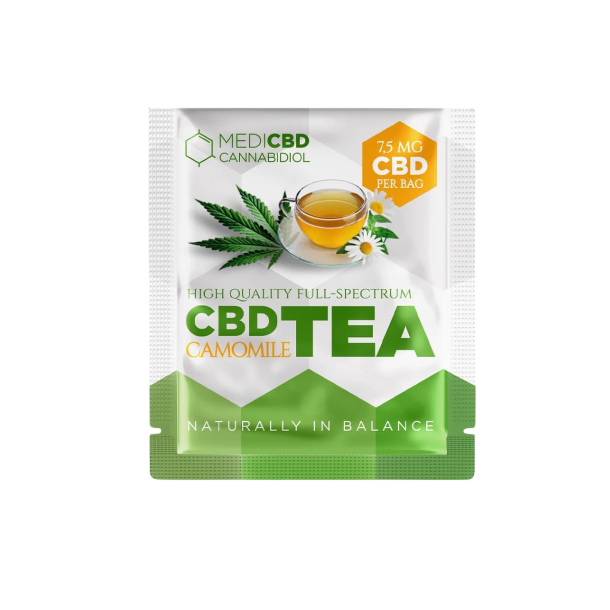 MediCBD 7.5mg CBD Tea � Camomile 20 breve