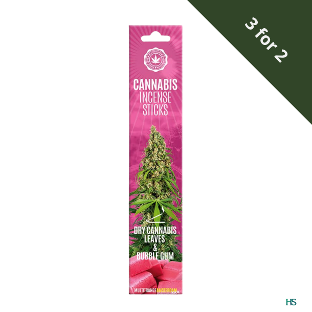 Multitrance Cannabisrgelse Bubble Gum 15 sticks