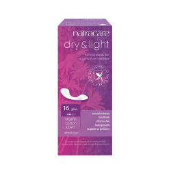 Natracare Dry and Light Plus  Inkontinensbind 16 stk.
