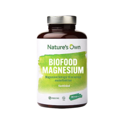 Natures Own Biofood Magnesium 120 tabs.