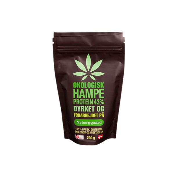 Nyborggaard Hampeprotein 43%, �kologisk - 200 g