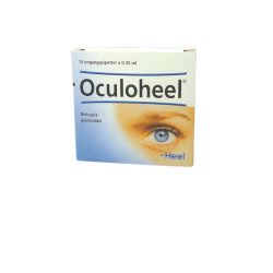Biovita Heel Oculoheel �jendr�ber i �ske med 15 sterile engangsampuller &ndash; Hom�opatisk �jenpleje med Euphrasia.