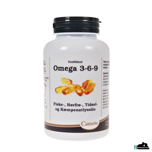 Camette Omega 3-6-9 (120 stk.)