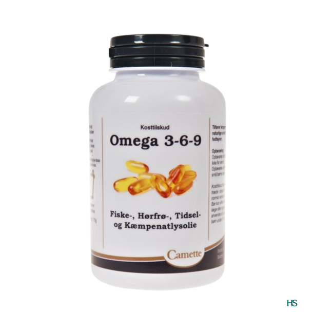 Camette Omega 3-6-9 -120 stk.