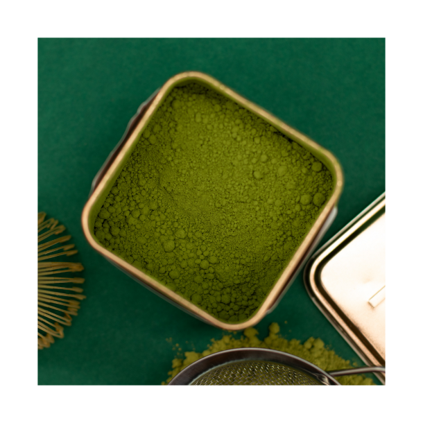 Mandala Leaves - Organic Ceremonial Matcha Tea 50g i d�se