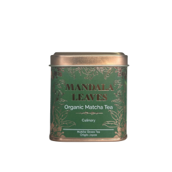 Mandala Leaves - Organic Culinary Matcha Tea 50g i d�se