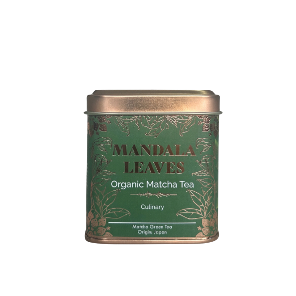 Mandala Leaves - Organic Culinary Matcha Tea 50g i d�se