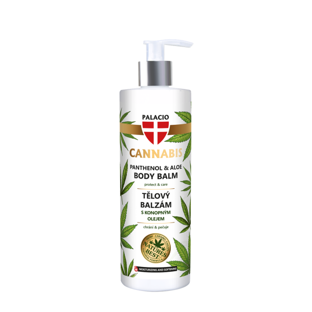 PALACIO Cannabis Body Balm with Pump 400 ml