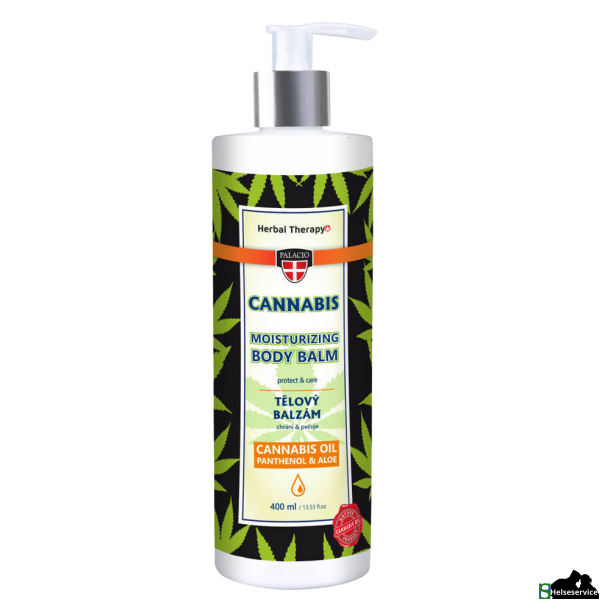 PALACIO Cannabis Body Balm with Pump 400 ml