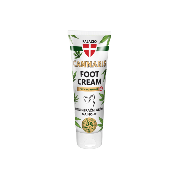 PALACIO Cannabis Foot Cream Tube 125 ml