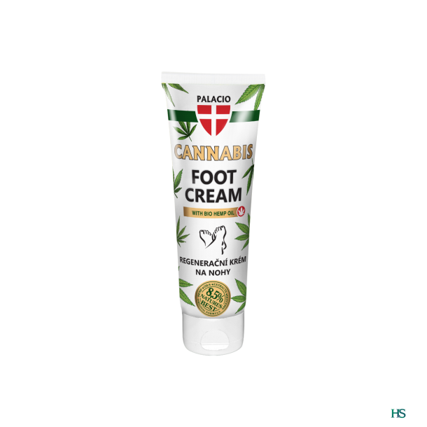 PALACIO Cannabis Foot Cream Tube 125 ml