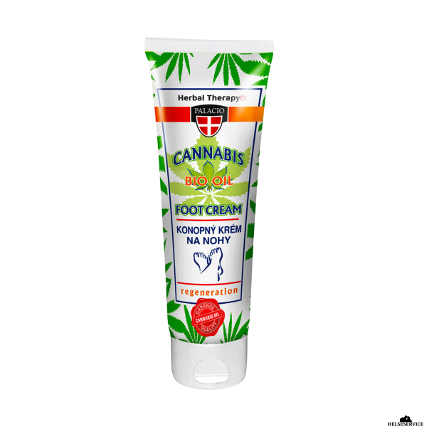 PALACIO Cannabis Foot Cream Tube 125 ml