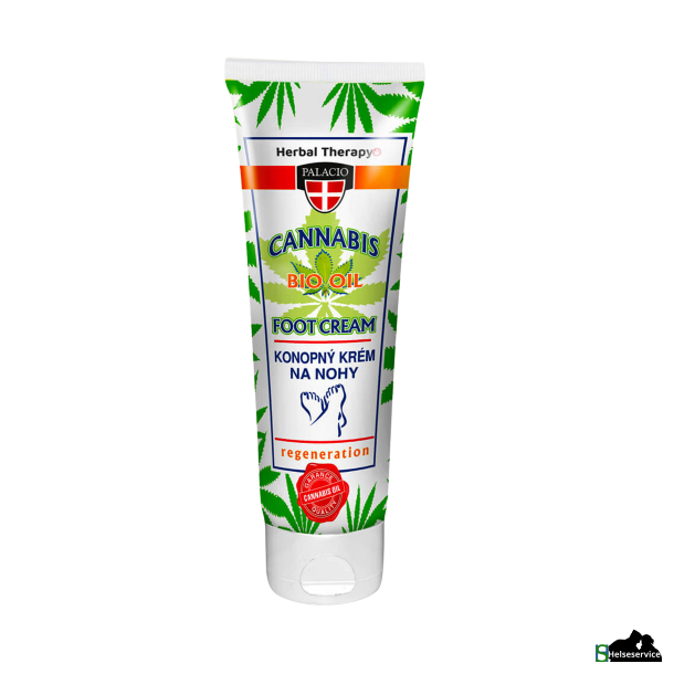 PALACIO Cannabis Foot Cream Tube 125 ml