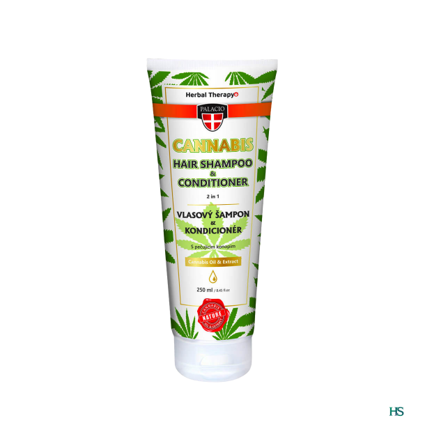 PALACIO Cannabis Shampoo 2 in 1 with Conditioner Tube 250 ml