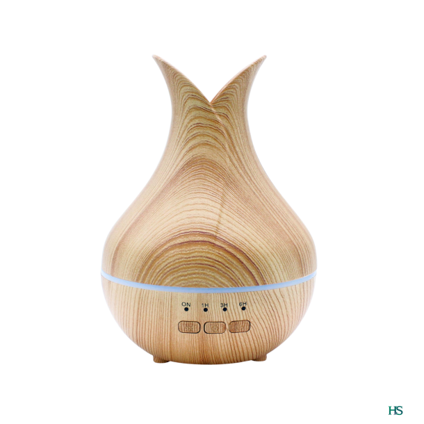 Palermo Atomiser - USB Wood Aroma diffuser med Colour Change og Timer 