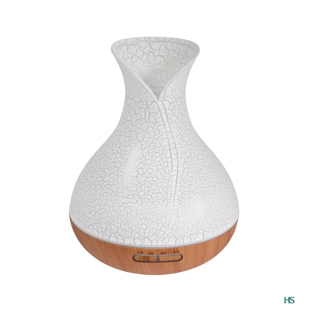 Palma Atomiser med Shell Effect - LED USB, Timer  Aroma Diffuser.