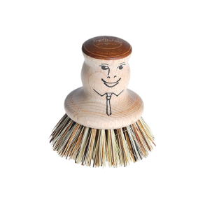 Pande- og grydeb�rste af naturfibre