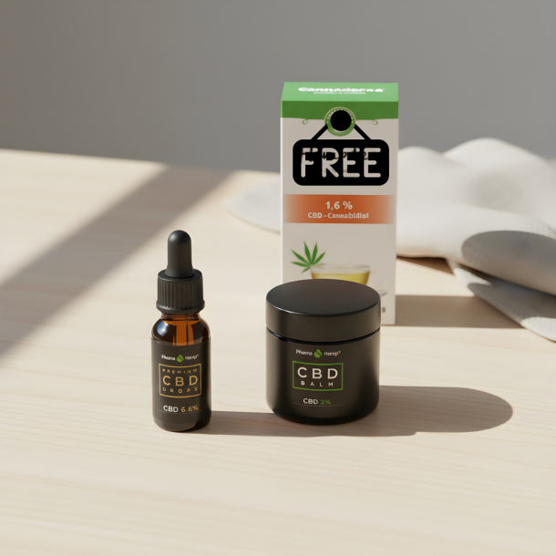Pharma Hemp Essentials: Mundolie og Balm + Gave