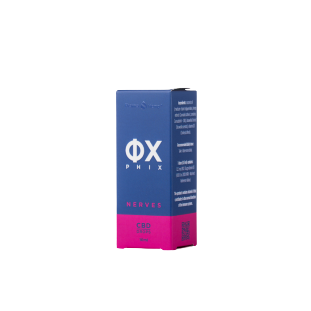 PHIX Nerves Drops - Premium Olie (2500mg) 10ml