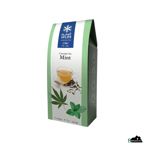 Plant of Life 7% -8% CBG Tea Mint (10 bags)
