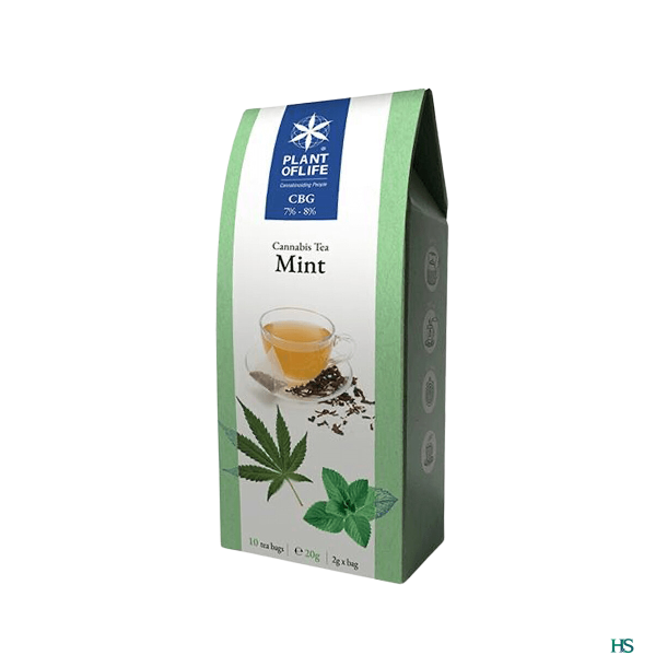 Plant of Life 7% -8% CBG Tea Mint 10 bags