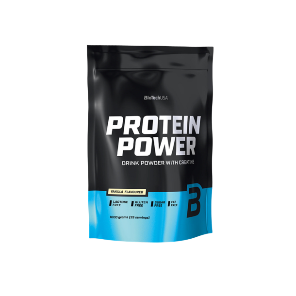 BioTechUsa Protein power vanilla 1kg