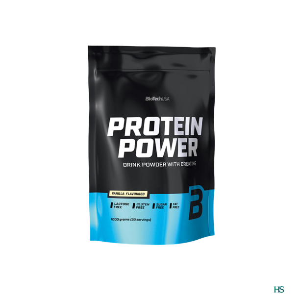 BioTechUsa Protein power vanilla 1kg
