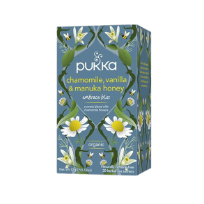 Pukka Chamomile te m. Vanilla og Manuka Honey  20 breve