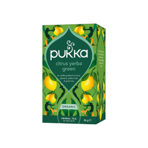 Pukka Citrus Yerba Green te � �ko 20 breve