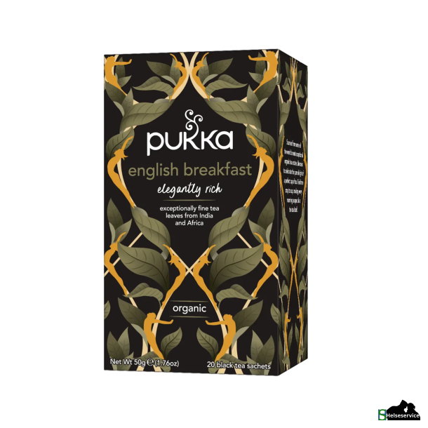 Pukka English Breakfast te 20 breve ko