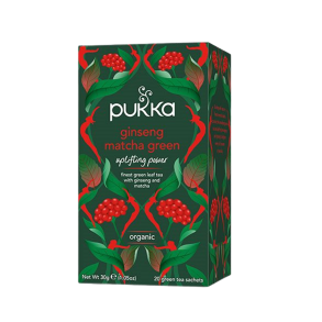 Pukka Ginseng matcha green tea 20 breve 