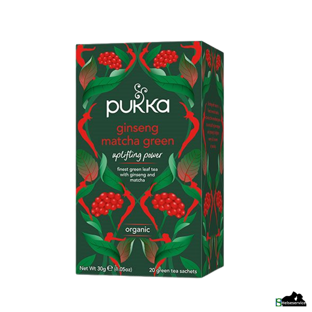 Pukka Ginseng matcha green tea 20 breve 