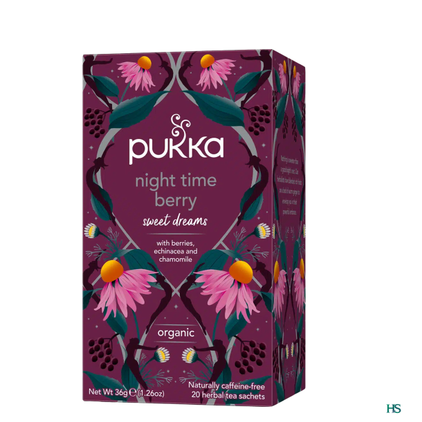 Pukka Night Time Berry te ko 20 breve