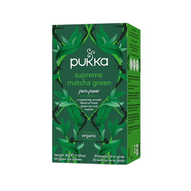 Pukka Supreme Green Matcha te 20 breve �