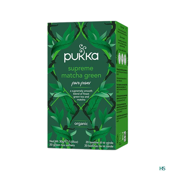 Pukka Supreme Green Matcha te 20 breve 