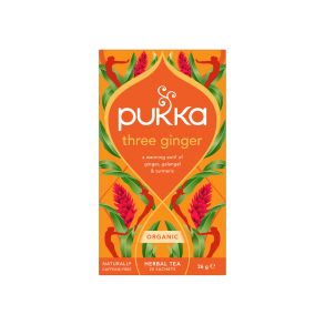 Pukka Three Ginger te  20 breve