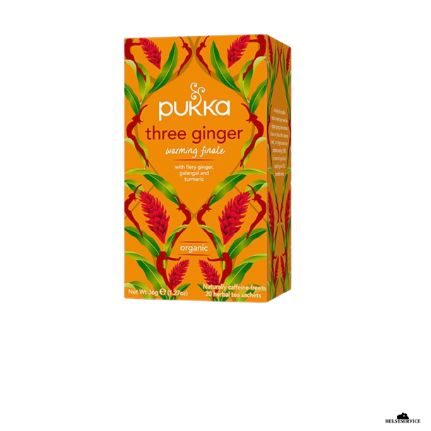 Pukka Three Ginger te  20 breve