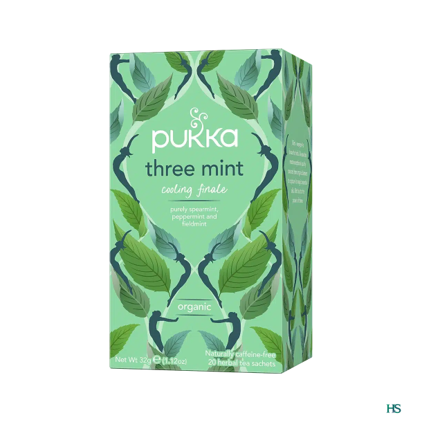 Pukka Three Mint te ko 20 breve