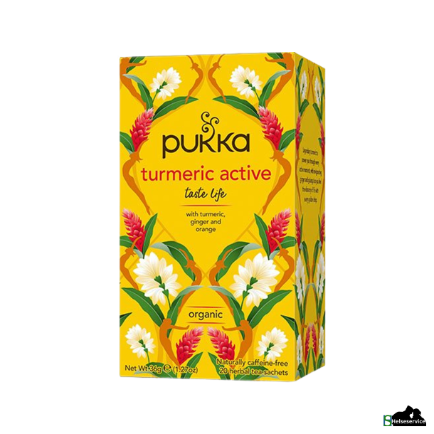 Pukka Turmeric Active/Tumeric Ginger &amp; Orange te  20 breve